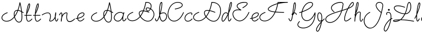 Attune font download