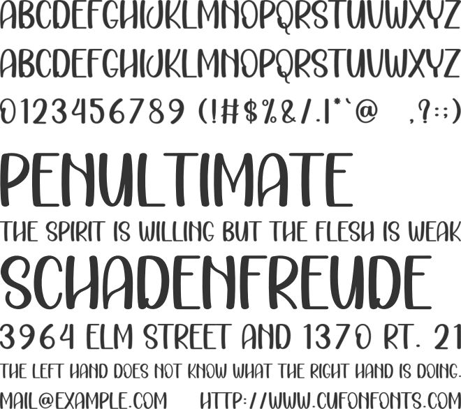 Laser Monogram font preview