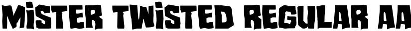 Mister Twisted Regular font