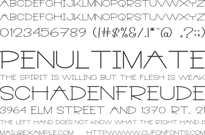 Black Pepper font preview