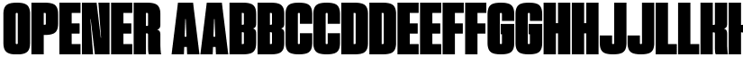Opener font download