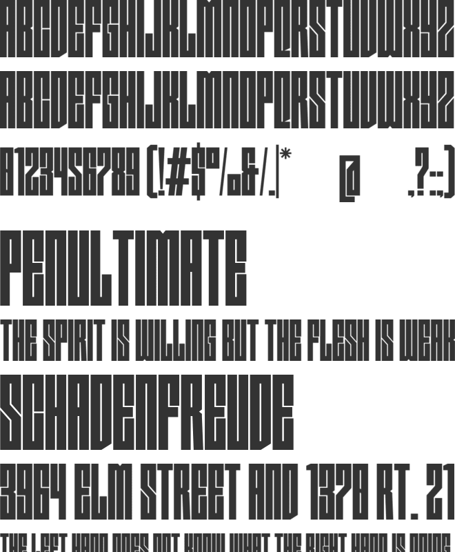 Kagure font preview