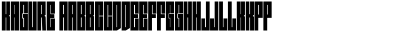 Kagure font download