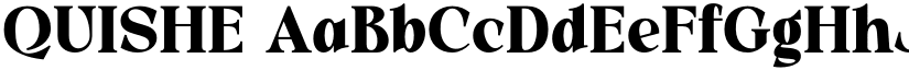 QUISHE font download