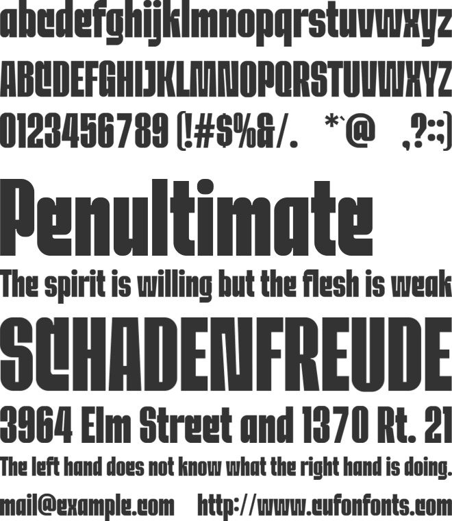 Rogeta font preview