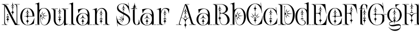 Nebulan Star font download
