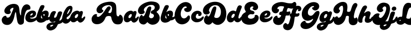 Nebyla font download