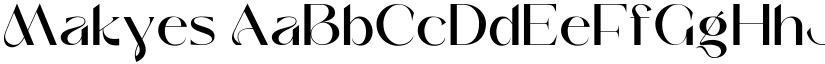 Makyes font download