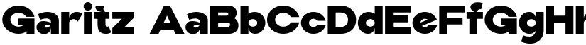 Garitz font download