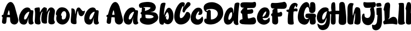 Aamora font download