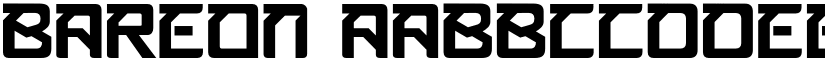bareon font download
