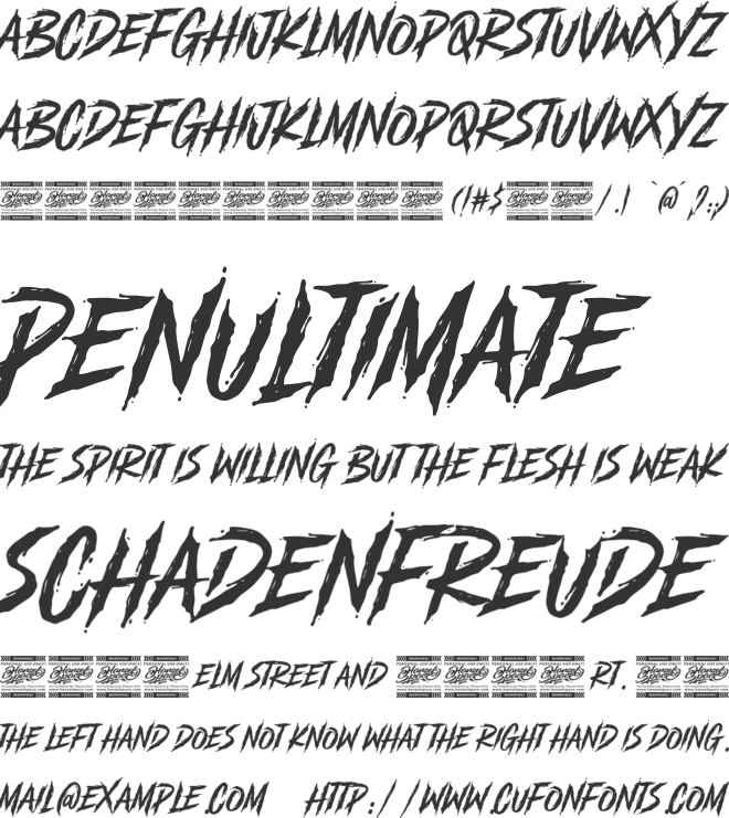 Secret Solver font preview