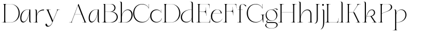 Dary font download