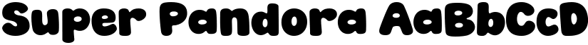 Super Pandora font download