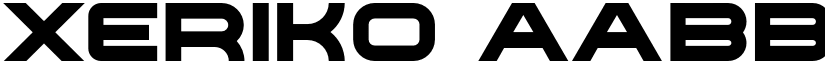 Xeriko font download