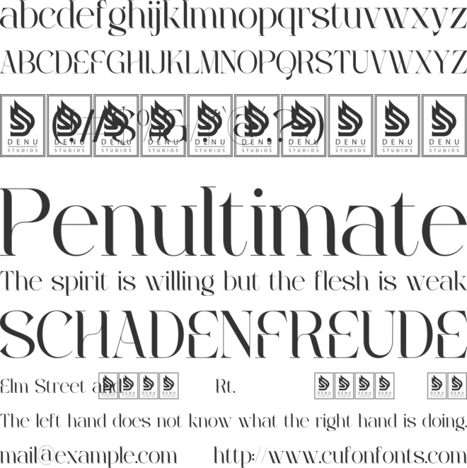 Welp Clair font preview