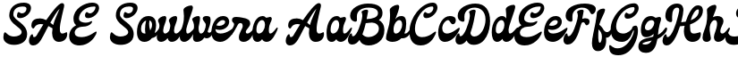 SAE Soulvera font download