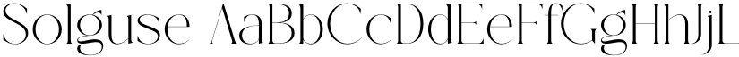 Solguse font download