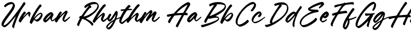 Urban Rhythm font download