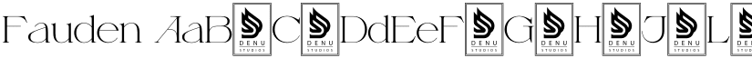 Fauden font download