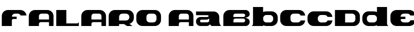 FALARO font download
