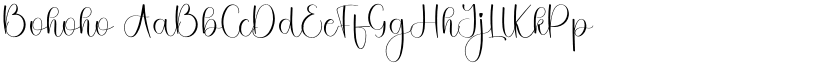Bohoho font download
