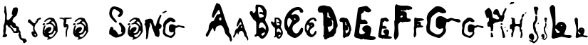 Kyoto Song font