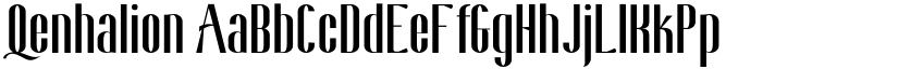 Qenhalion font download