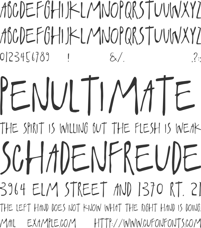 Artemesio font preview