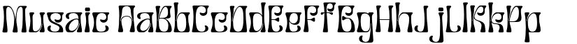 Musaic font download