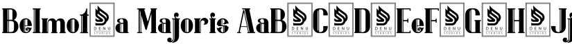 Belmotha Majoris font download