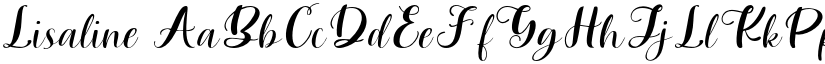 Lisaline font download