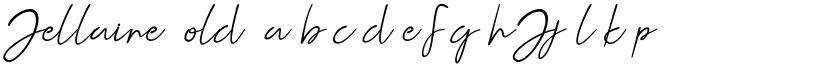 Jellaine Bold font