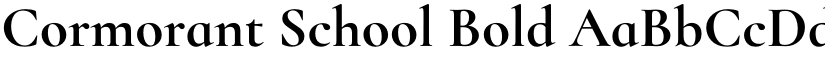 Cormorant School font download