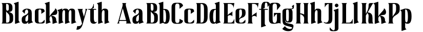 Blackmyth font download
