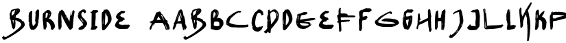 Burnside font download