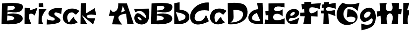 Brisck font download