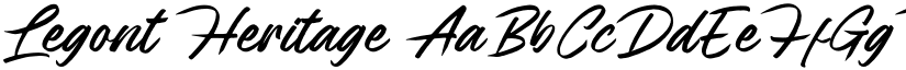 Legont Heritage font