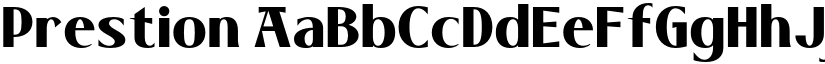 Prestion font download