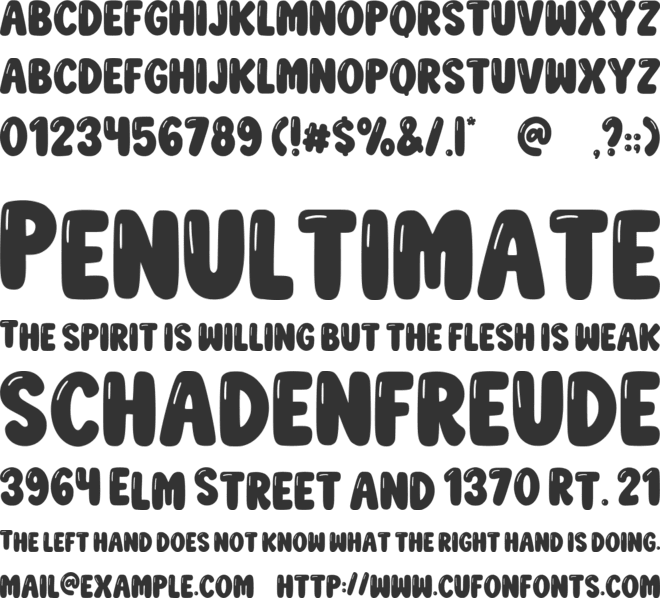 Strong Bubble Font : Download Free for Desktop & Webfont
