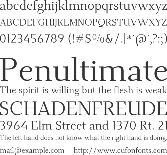 Dihjauti Unicode font preview
