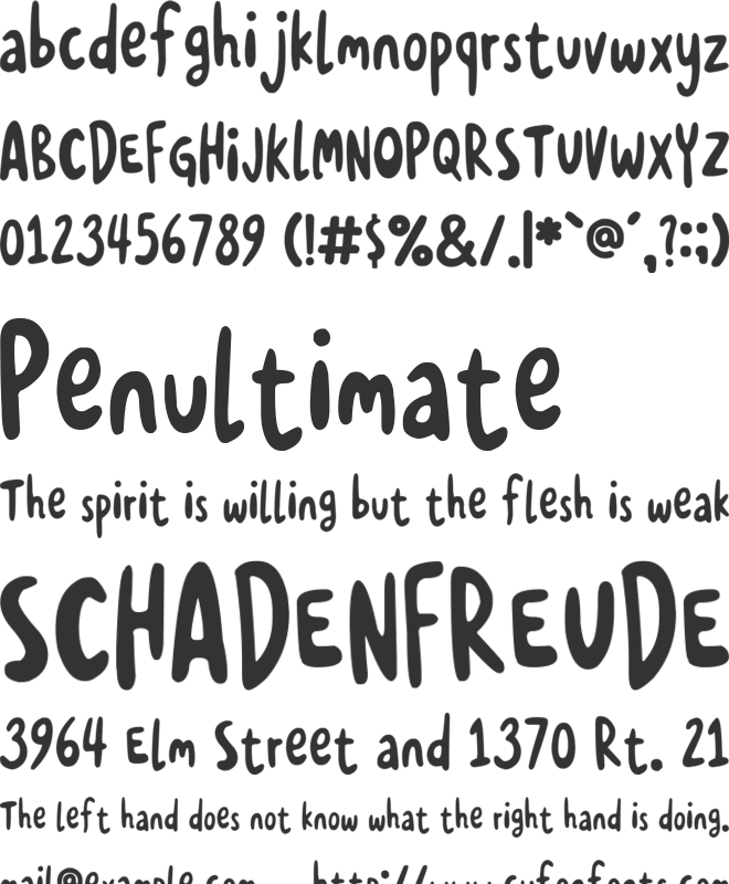 Holidays Summer font preview