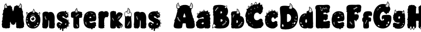 Monsterkins font download