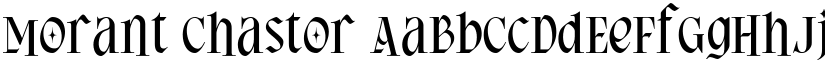 Morant Chastor font download