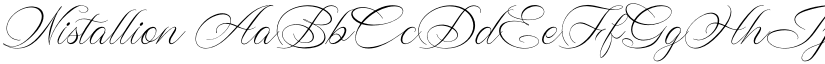 Wistallion font