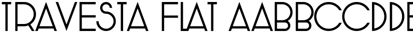 Travesta Flat font download