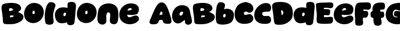 Boldone font download