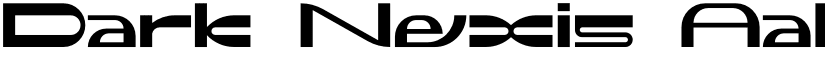 Dark Nexis font download