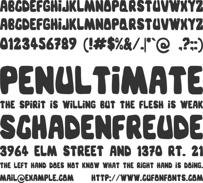 Orzowei font preview