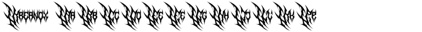 Kreanox font